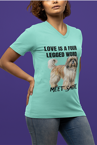 Ladies-Shirt-Vneck - Your Customized Products
