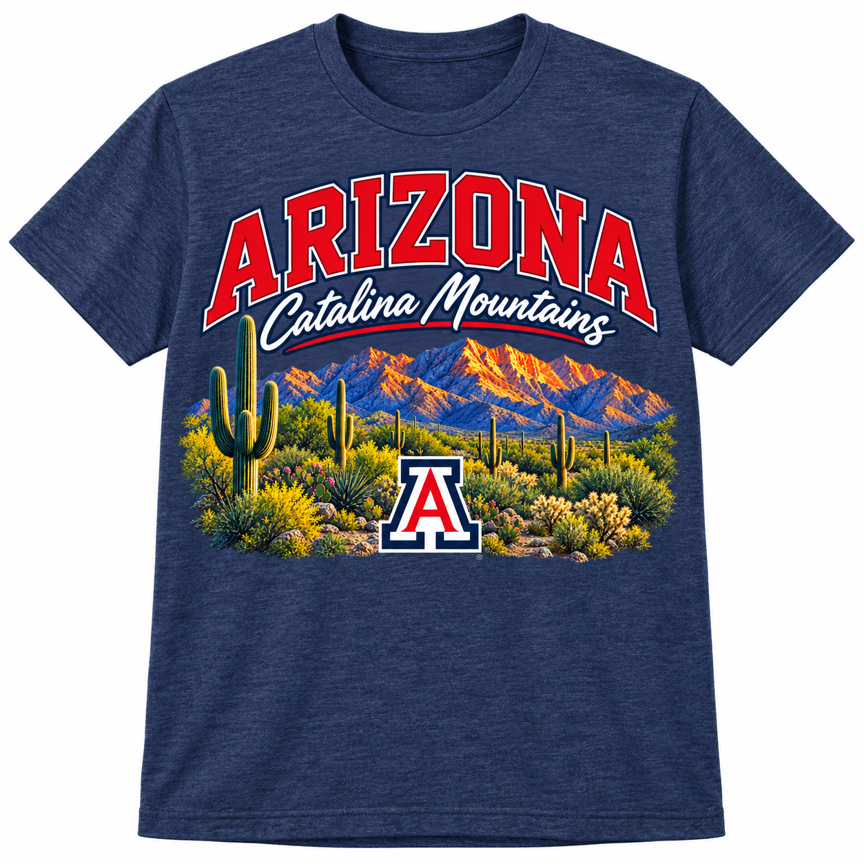 Arizona Wildcats Catalina Mountains T-Shirt
