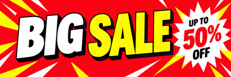 Big Sale - Vinyl Banner