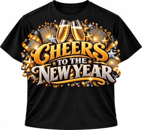 Cheers to the New Year T-Shirt