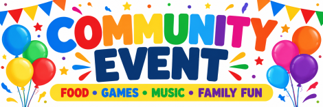 Community Event Vinyl Banner
