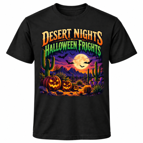 Desert Nights, Halloween Frights T-Shirt