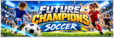 Future Champions Soccer Banner